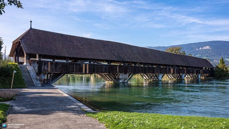 Holzbrücke Wangen an der Aare 2