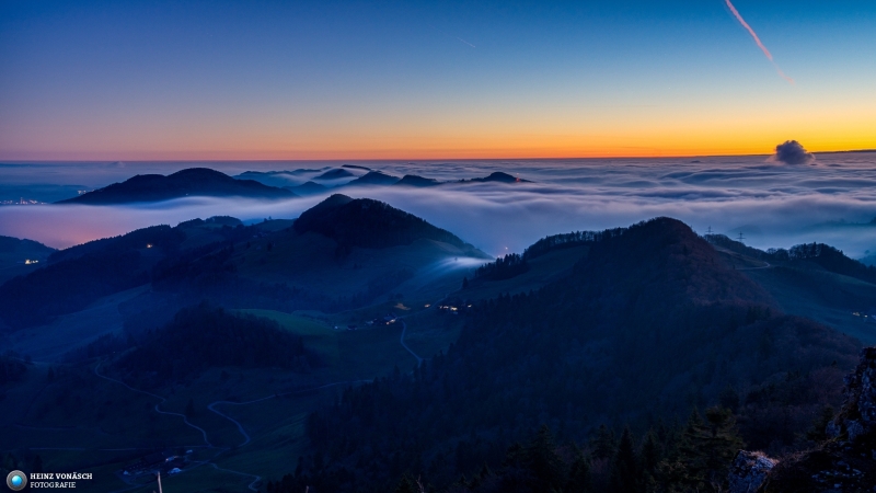 Nebelwelle im Jura 2