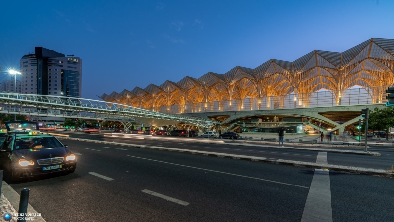 Bahnhof Lissabon Oriente Portugal 1