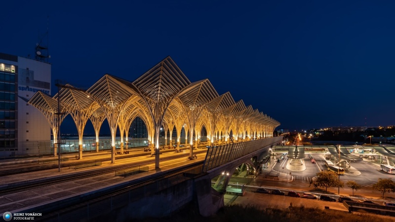 Bahnhof Lissabon Oriente Portugal 2