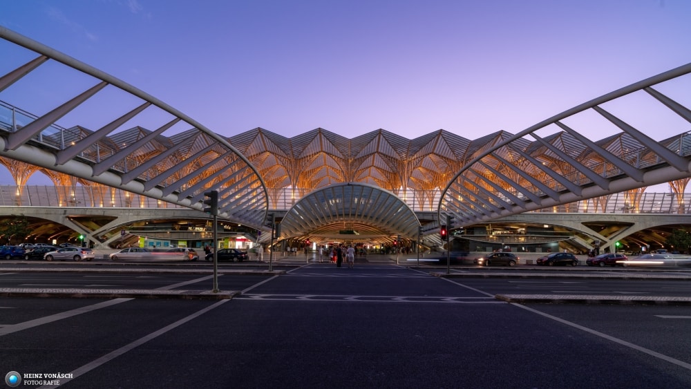 Bahnhof Lissabon Oriente Portugal