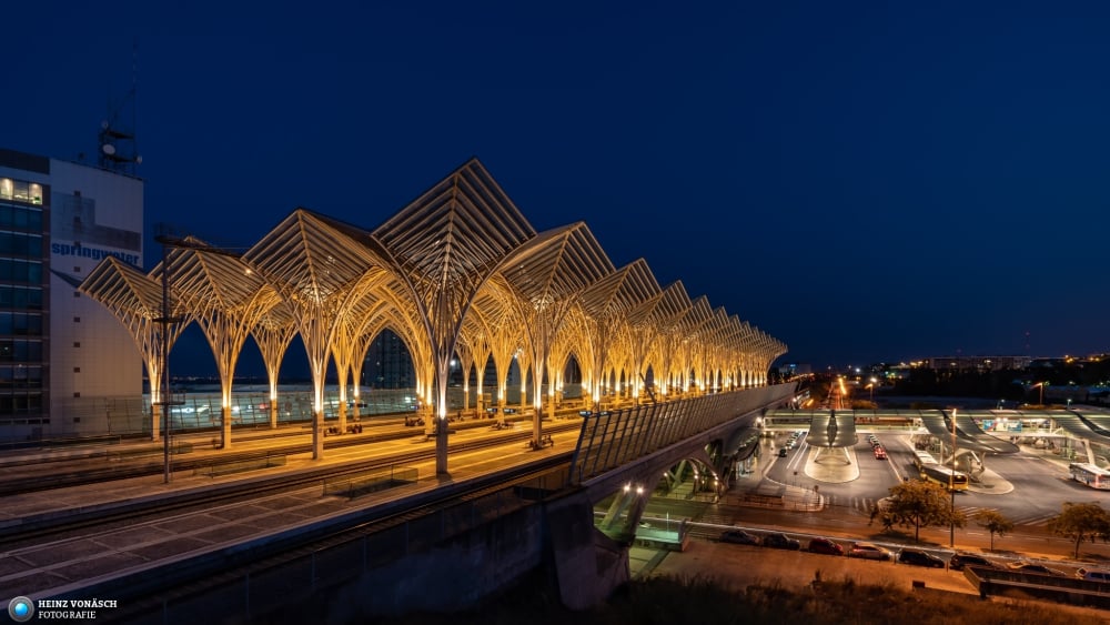 Bahnhof Lissabon Oriente Portugal